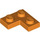 LEGO Orange Deska 2 x 2 Roh (2420)