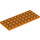 LEGO Orange Deska 4 x 10 (3030)