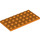 LEGO Orange Deska 4 x 8 (3035)
