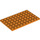 LEGO Orange Deska 6 x 10 (3033)