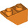 LEGO Orange Sklon 1 x 2 (45°) Převrácený (3665)