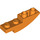 LEGO Orange Sklon 1 x 4 Zakřivený Převrácený (13547)