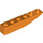 LEGO Orange Sklon 1 x 6 Zakřivený Převrácený (41763 / 42023)