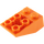 LEGO Orange Sklon 2 x 3 (25°) Převrácený se spojeními mezi hřeby (2752 / 3747)