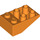 LEGO Orange Sklon 2 x 3 (25°) Převrácený bez spojení mezi čepy (3747)