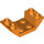 LEGO Orange Sklon 2 x 4 (45°) Dvojitý Převrácený s Open Centrum (4871)