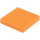 LEGO Orange Tile 2 x 2 s Groove (3068 / 88409)