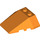 LEGO Orange Klín 4 x 4 Trojnásobný s Stud Notches (48933)