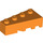 LEGO Orange Klín Kostka 2 x 4 Levá (41768)