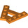 LEGO Orange Klín Deska 1 x 4 A-Rám (45°) (15706)