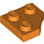 LEGO Orange Klín Deska 2 x 2 Cut Roh (26601)