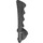 LEGO Pearl Dark Gray Jagged meč (23984)