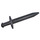 LEGO Pearl Dark Gray Dlouho meč s Thin Crossguard (98370)