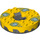 LEGO Pearl Dark Gray Ninjago Spinner s Yellow Horní a Dark Modrá Hypnobrai (98354)