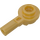 LEGO Pearl Gold Tyčka 1 s Deska 1 x 1 Kulatá (32828)