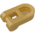 LEGO Pearl Gold Deska 1 x 1 Kulatá s Rukojeť (26047)