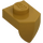 LEGO Perlově zlatá Deska 1 x 1 s Downwards Zub (15070)