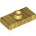 LEGO Pearl Gold Deska 1 x 2 s 1 Stud (s drážkou) (3794 / 15573)