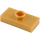 LEGO Pearl Gold Deska 1 x 2 s 1 Stud (bez spodní drážky) (3794)