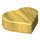 LEGO Pearl Gold Dlaždice 1 x 1 Srdce (5529 / 39739)