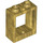 LEGO Pearl Gold Okno Rám 1 x 2 x 2 (60592 / 79128)