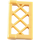 LEGO Pearl Gold Okno Pane 1 x 2 x 3 Lattice (zesílená) (60607)