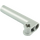 LEGO Pearl Light Gray Technic osa Joiner Kolmý s Extension (53586 / 65443)
