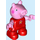 LEGO Peppa Pig s Červená Horní a Květina Figurka Duplo