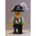 LEGO Perilous Pitfall Pirát Kapitán Minifigurka