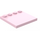 LEGO Pink Dlaždice 4 x 4 s Study na Okraj (6179)