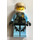 LEGO Policie Helikoptéra Pilot v Uniform s Safety Straps Minifigurka