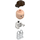 LEGO Princezna Leia s Bílá Hoth Výstroj (Smile / Breathing Maska) Minifigurka