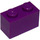 LEGO Purple Brick 1 x 2 se spodní trubkou (3004 / 93792)