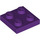 LEGO Purple Deska 2 x 2 (3022 / 94148)