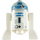 LEGO R2-D2 s Medium Stone Šedá Hlava Minifigurka