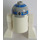 LEGO R2-D2 s Medium Stone Šedá Hlava Minifigurka