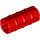 LEGO Red osa Konektor (Vyvýšeno s &#039;x&#039; dírou) (6538)