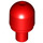 LEGO Red Tyčka 1 s Light Cover (29380 / 58176)