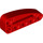 LEGO Red nosník 1 x 2 x 5 Ohnutý 90 stupně Čtvrtletí Ellipse (80286)