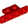 LEGO Red Konzola 1 x 2 - 1 x 4 se zaoblenými rohy (2436 / 10201)