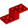 LEGO Red Konzola 2 x 5 x 1.3 s dírami (11215 / 79180)