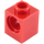 LEGO Red Kostka 1 x 1 s otvorem (6541)