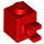 LEGO Red Kostka 1 x 1 s Horizontální klip (60476 / 65459)