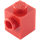 LEGO Red Kostka 1 x 1 s Stud na Jeden Postranní (87087)