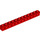 LEGO Red Kostka 1 x 12 s dírami (3895)