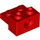 LEGO Red Kostka 1 x 2 s otvorem a 1 x 2 Deska (73109)