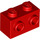 LEGO Red Kostka 1 x 2 s Study na Jeden Postranní (11211)