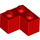 LEGO Red Kostka 2 x 2 Roh (2357)