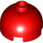 LEGO Red Kostka 2 x 2 Kulatá s Dome Horní (dutý čep, držák nápravy) (3262 / 30367)