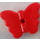 LEGO Red Butterfly s otvorem
